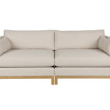 Sofa Blossom, smėlio spalvos 230 cm