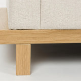 Sofa Blossom, smėlio spalvos 230 cm
