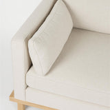 Sofa Blossom, smėlio spalvos, 335 cm