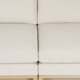 Sofa Blossom, smėlio spalvos, 335 cm