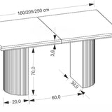 Išskleidžiamas stalas Tavarro