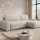 Kampinė sofa-lova Farlos, universali