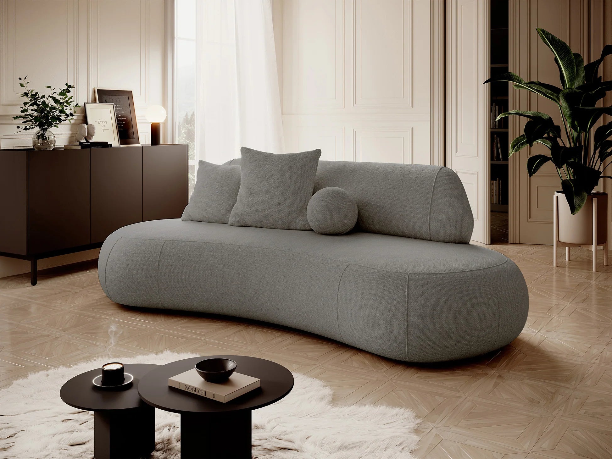 Sofa Balme 253cm, įvairių spalvų 13
