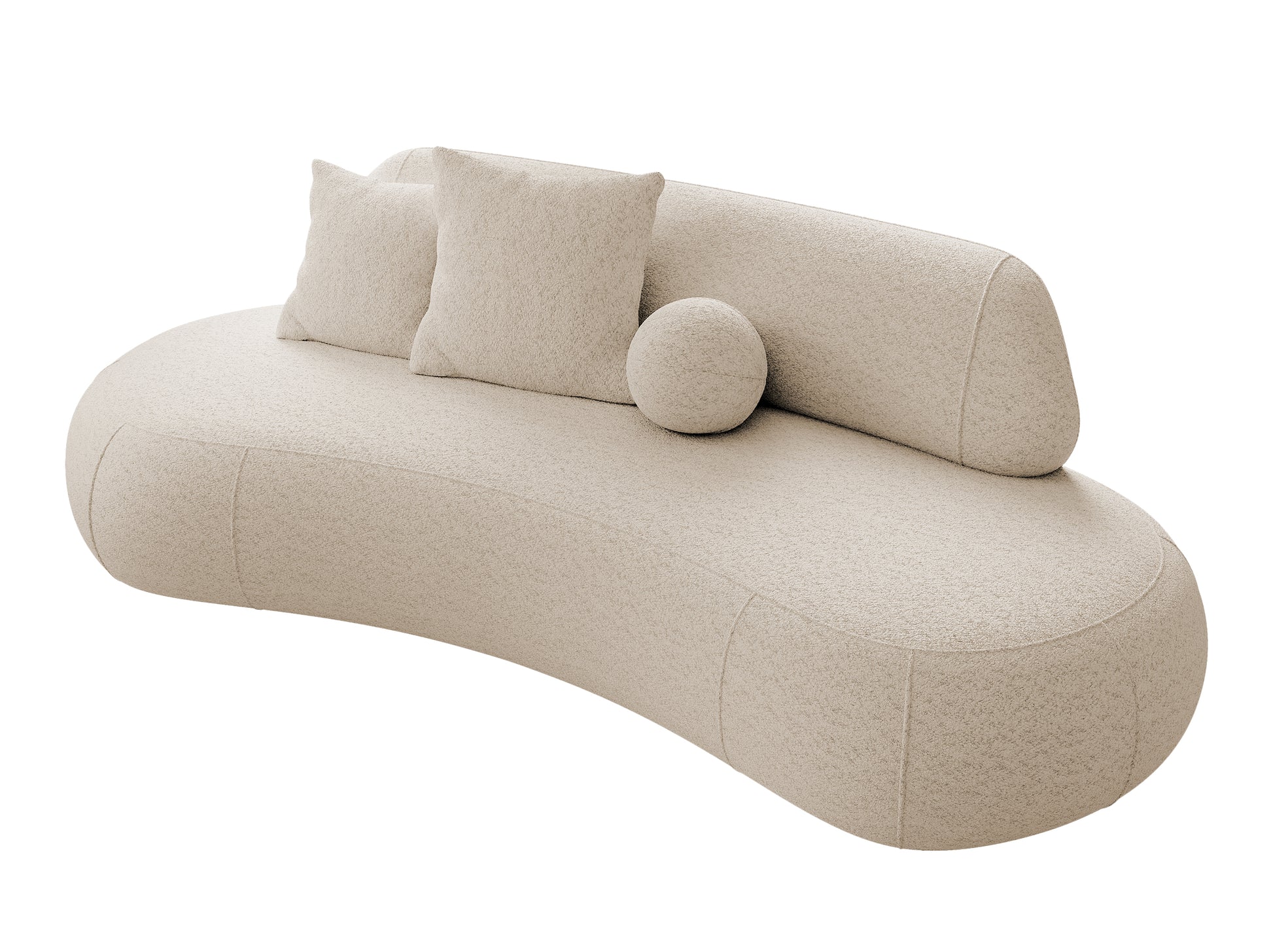 Sofa Balme 253cm, įvairių spalvų 4