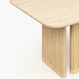 Valgomojo stalas WEST (light oak)