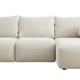 Minkštas kampas su miegojimo funkcija ir daiktadėže Carnos, dešininis