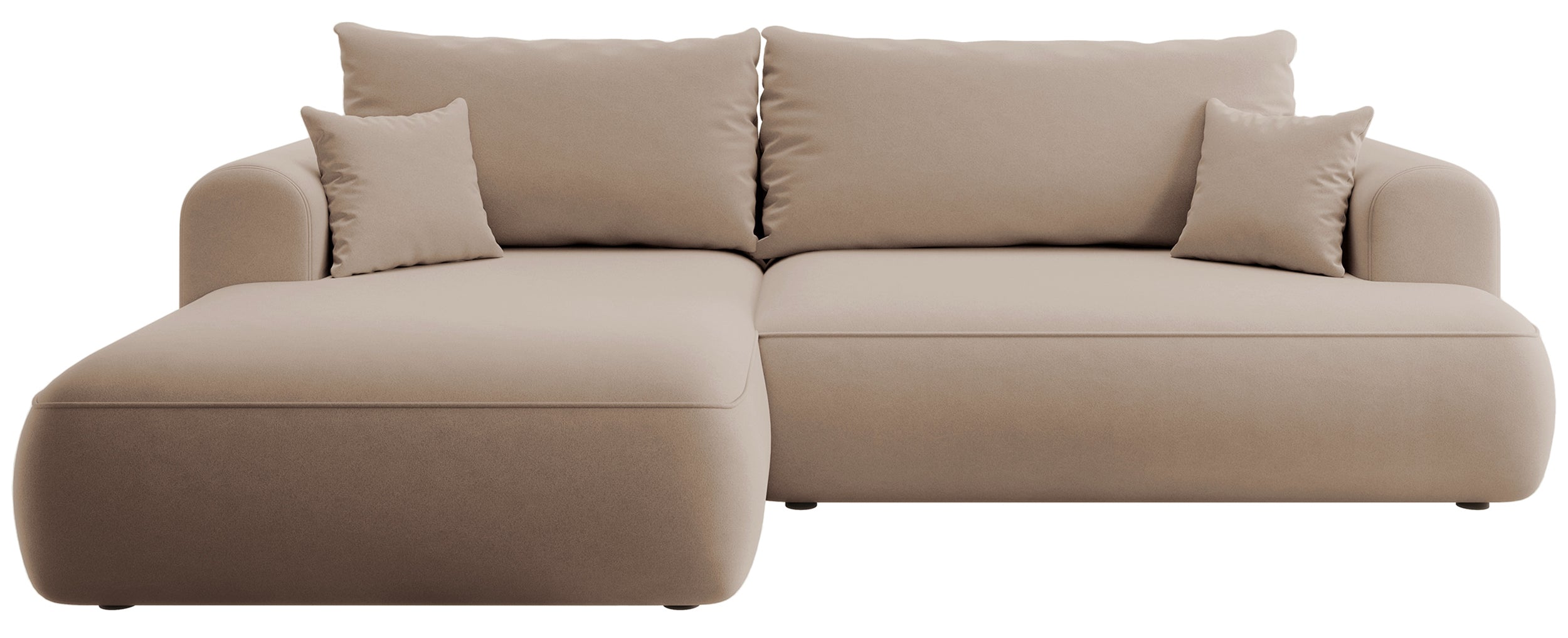 Minkštas kampas OVO, miegamas, kairinis