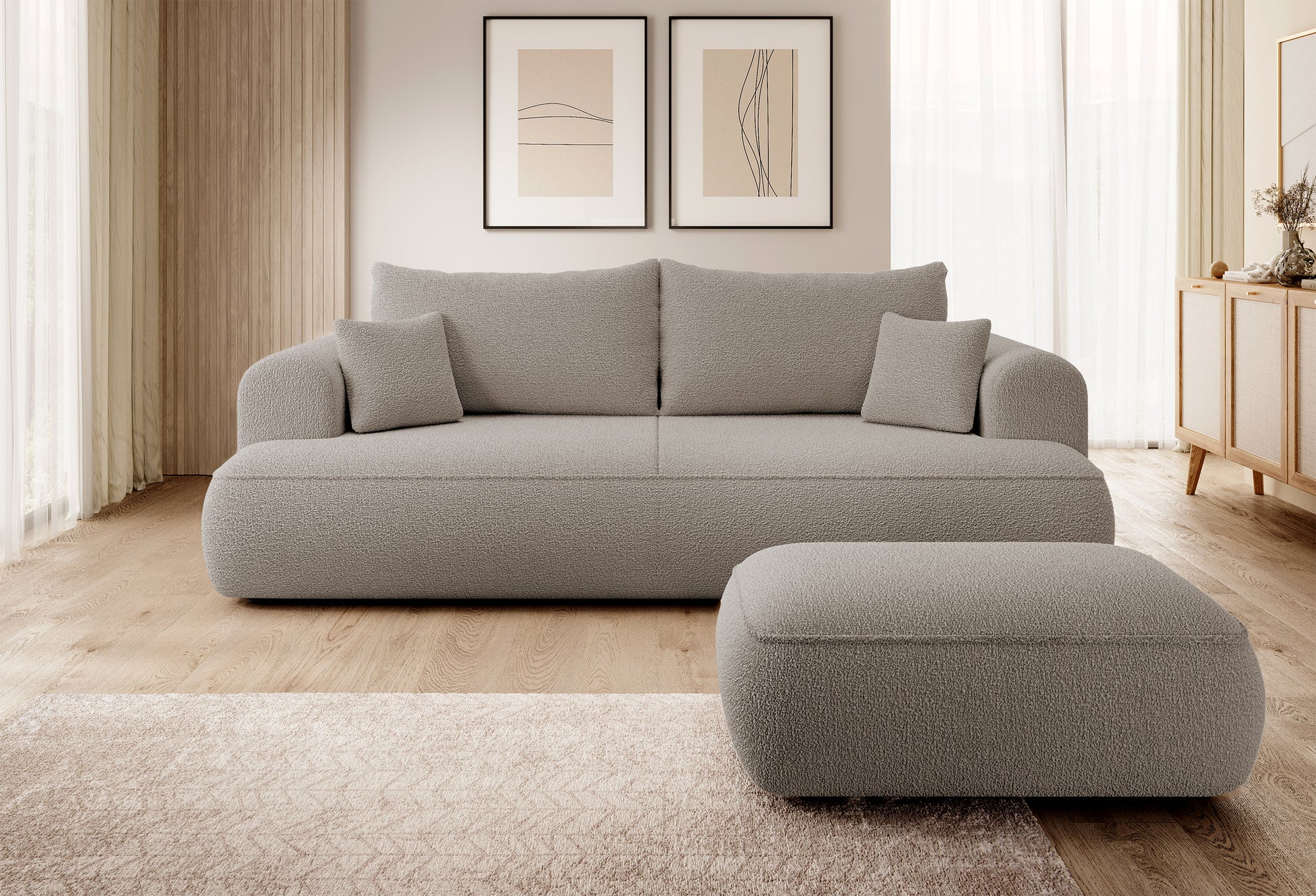 Pufas Ovo – (A) Taupe