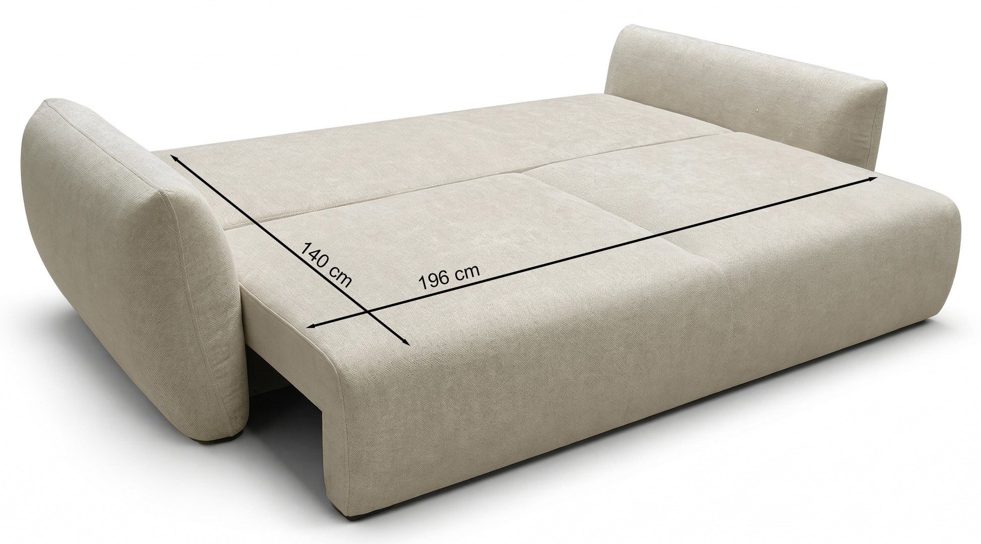 Sofa-lova su daiktadėže Zordo, įvairių spalvų 5
