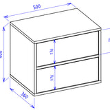 Pakabinama naktinė spintelė Framme