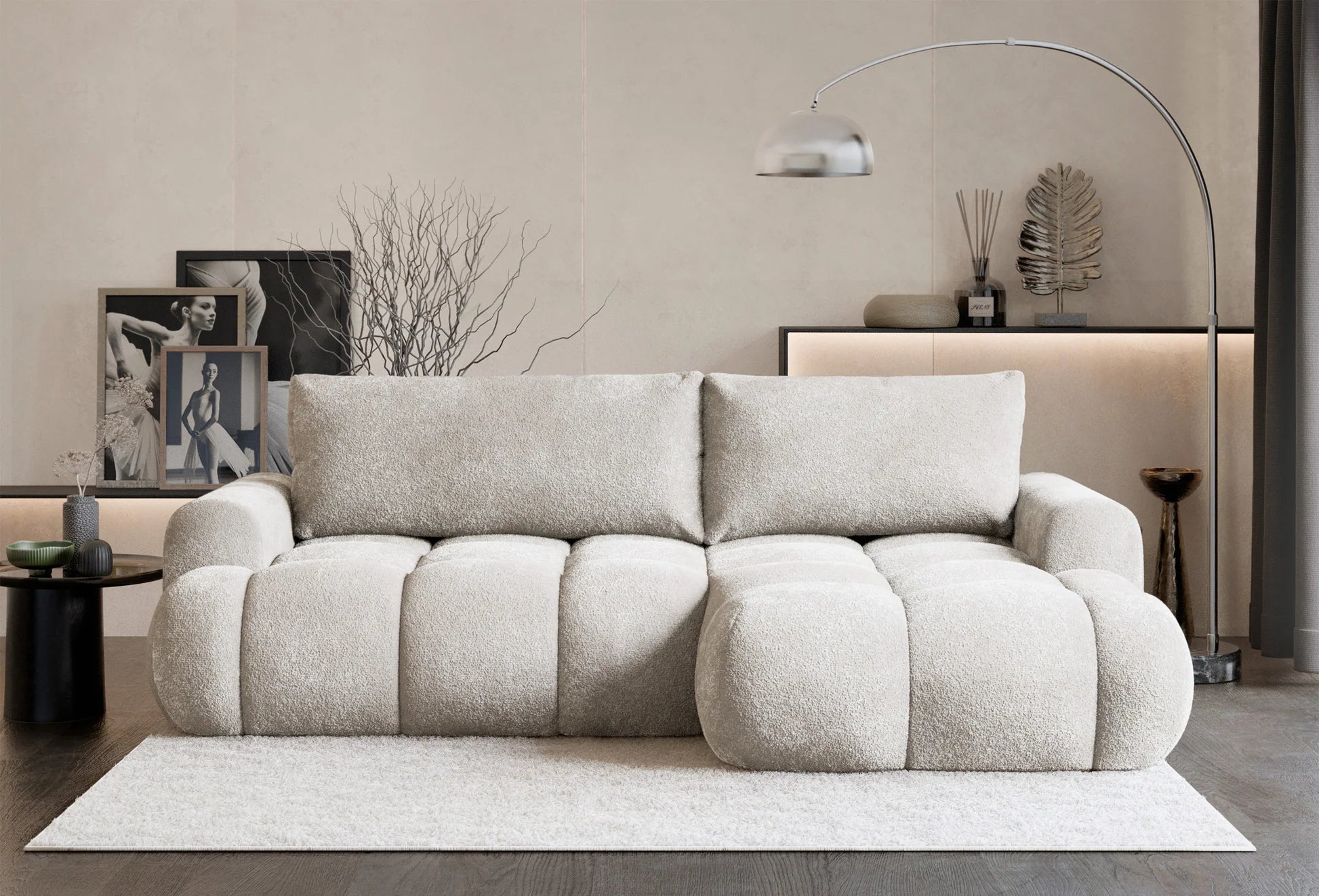 Kampinė sofa-lova Ombo Mini, dešininė 7