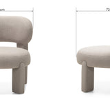 Fotelis Garden beige