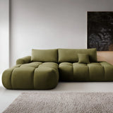 Kampinė sofa-lova Ombo Maxi, kairinė