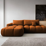 Kampinė sofa-lova Ombo Maxi, kairinė