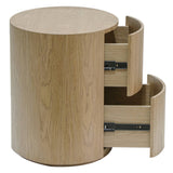 Naktinė spintelė KIVI, ąžuolo