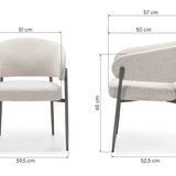 VALGOMOJO KĖDĖ GREY