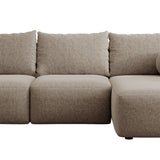 Minkštas kampas su miegojimo funkcija ir daiktadėže Carnos, dešininis