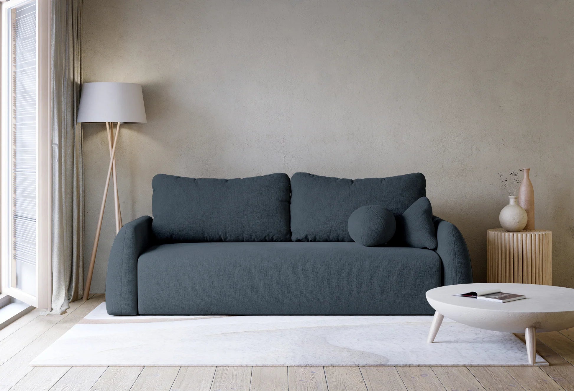 Sofa-lova su daiktadėže Nubelle, įvairių spalvų