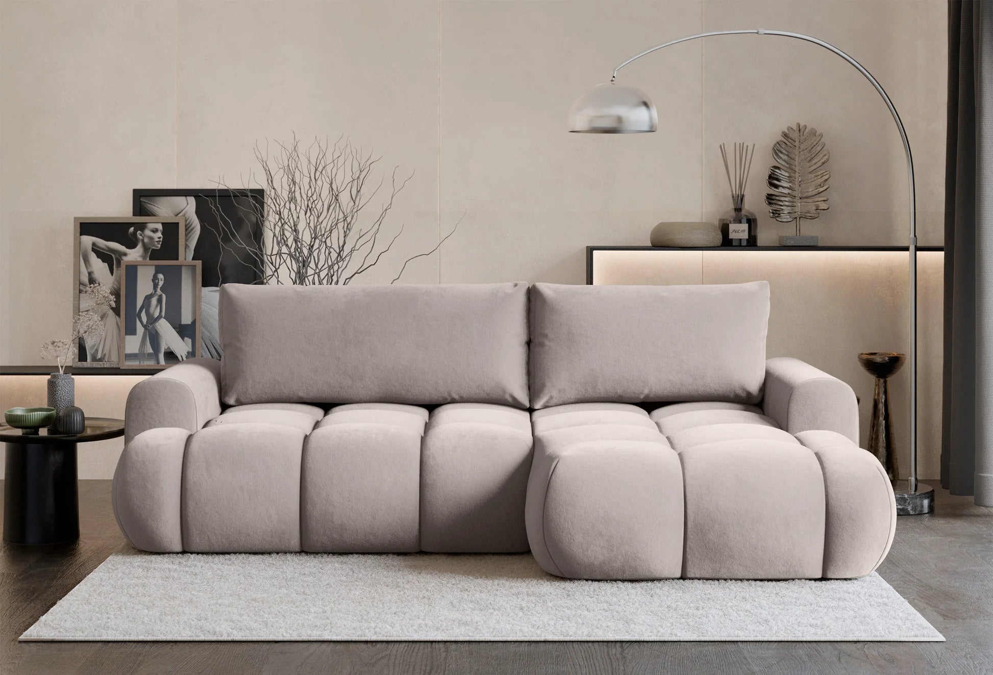 Kampinė sofa-lova Ombo Mini, dešininė 12
