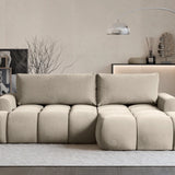 Kampinė sofa-lova Ombo Mini, dešininė