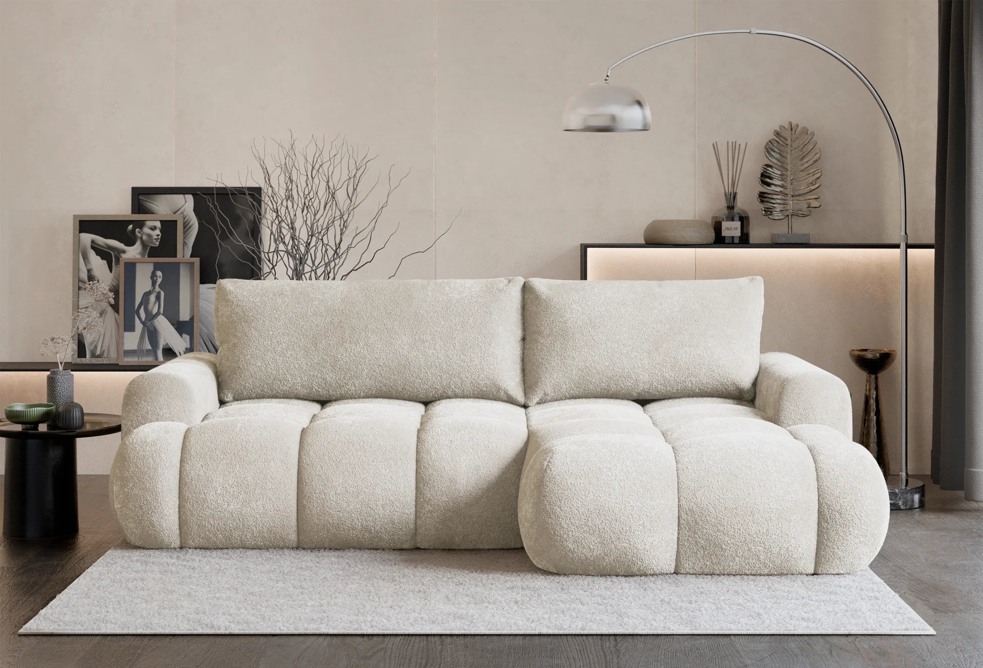 Kampinė sofa-lova Ombo Mini, dešininė 8