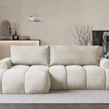 Kampinė sofa-lova Ombo Mini, kairinė