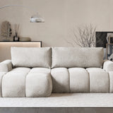 Kampinė sofa-lova Ombo Mini, kairinė