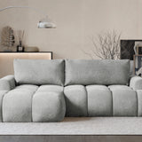 Kampinė sofa-lova Ombo Mini, kairinė
