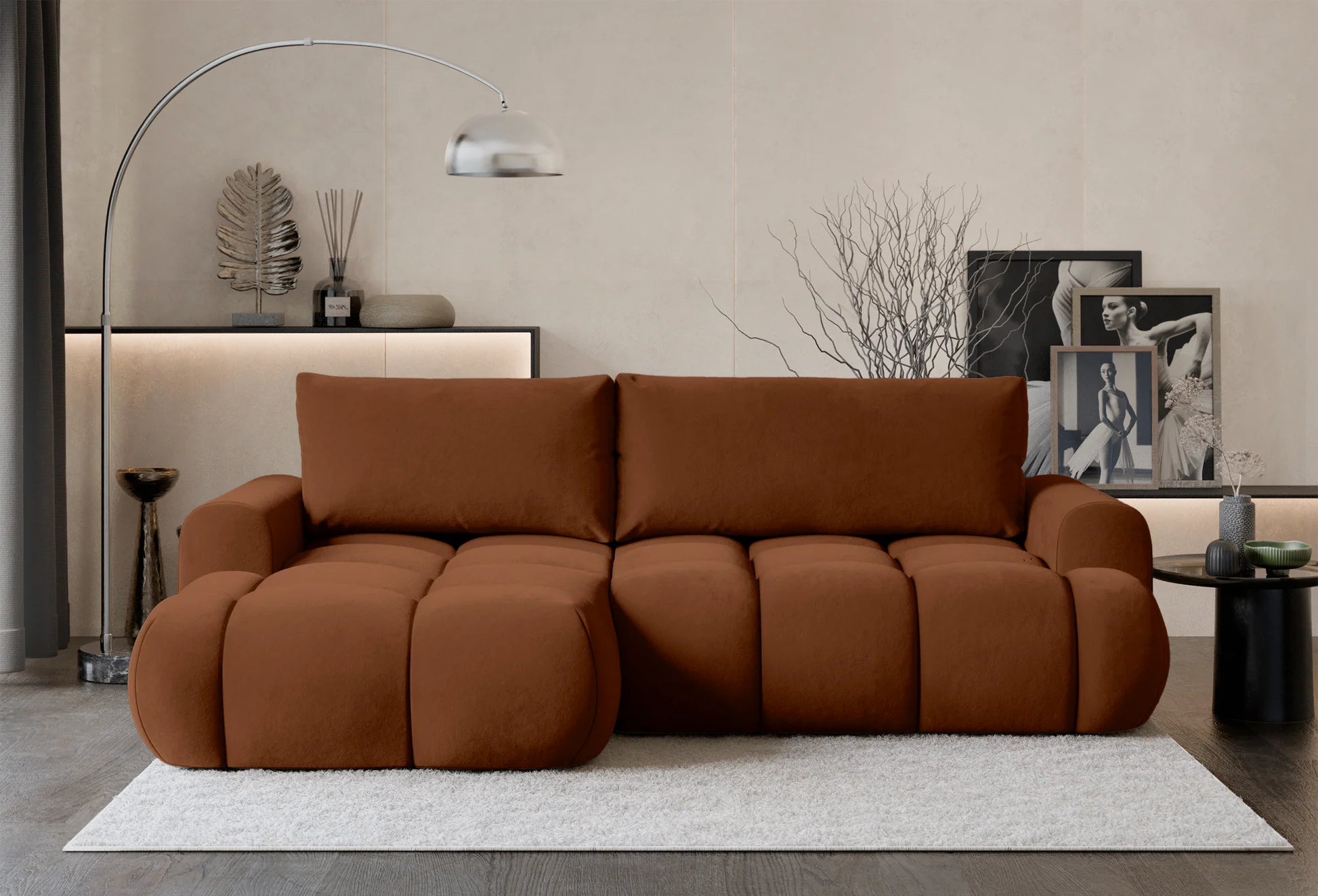 Kampinė sofa-lova Ombo Mini, kairinė 11