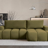 Kampinė sofa-lova Ombo Mini, dešininė