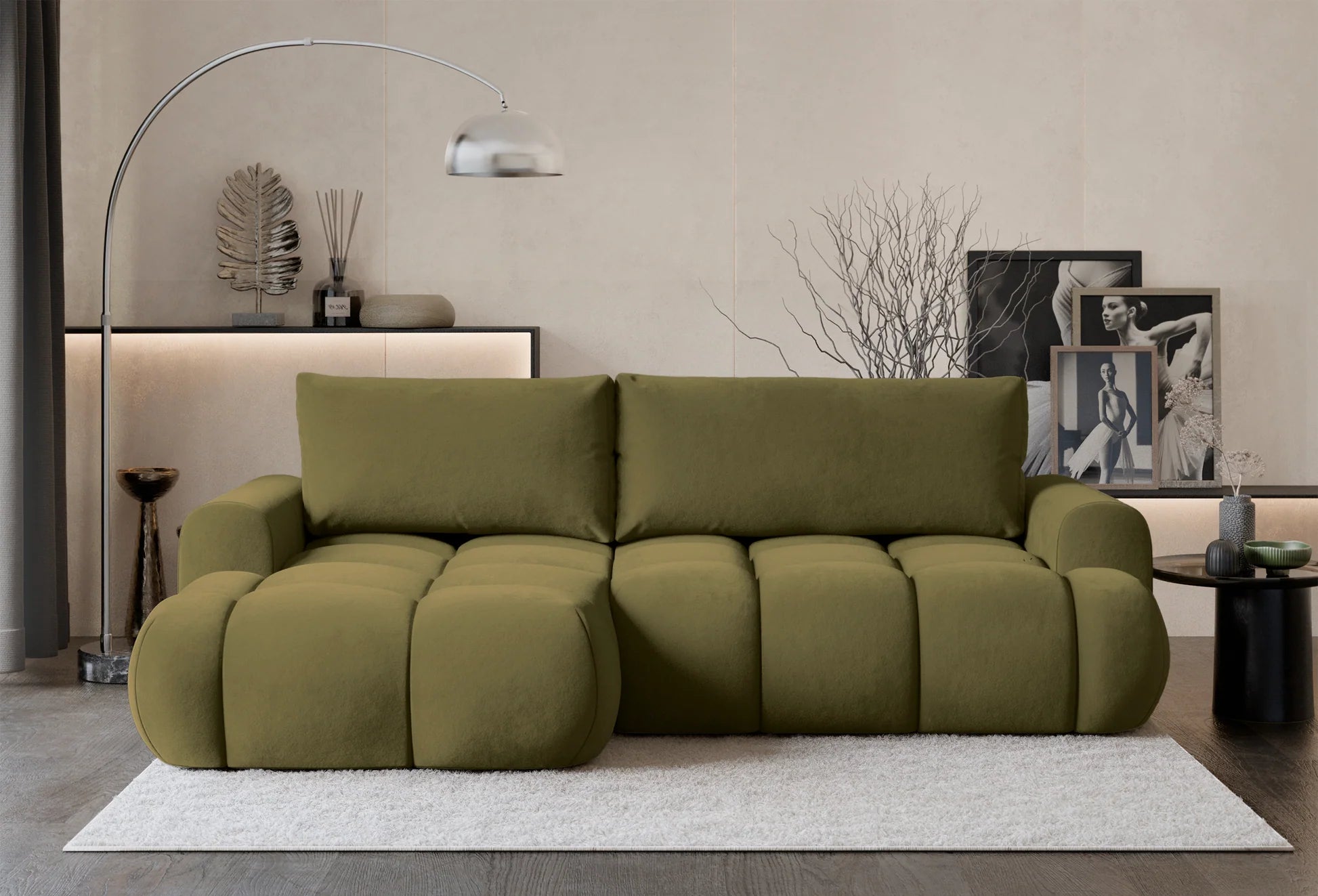 Kampinė sofa-lova Ombo Mini, kairinė 13