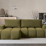 Kampinė sofa-lova Ombo Mini, kairinė