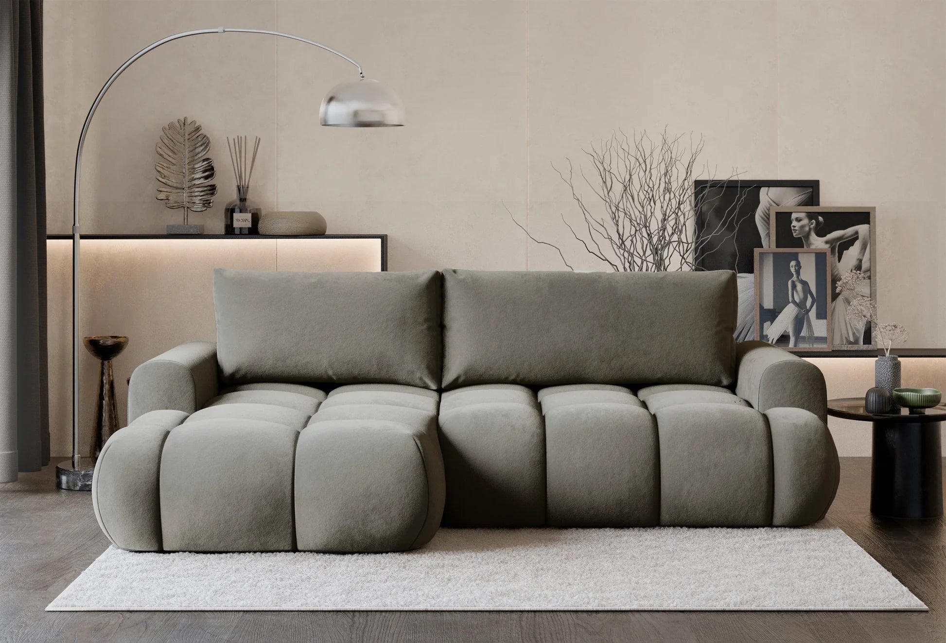 Kampinė sofa-lova Ombo Mini, kairinė 14