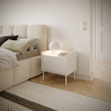 Naktinė spintelė Tovi, balta