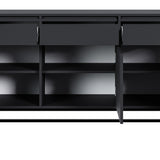 Komoda Evo, juodos spalvos