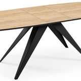 Išskleidžiamas stalas Ferrory, ąžuolo sp.