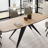 Išskleidžiamas stalas Ferrory, ąžuolo sp.