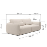 Sofa lova LINEN
