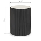 Kavos staliukas Piano solo black