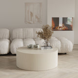 Kavos staliukas Piano solo white