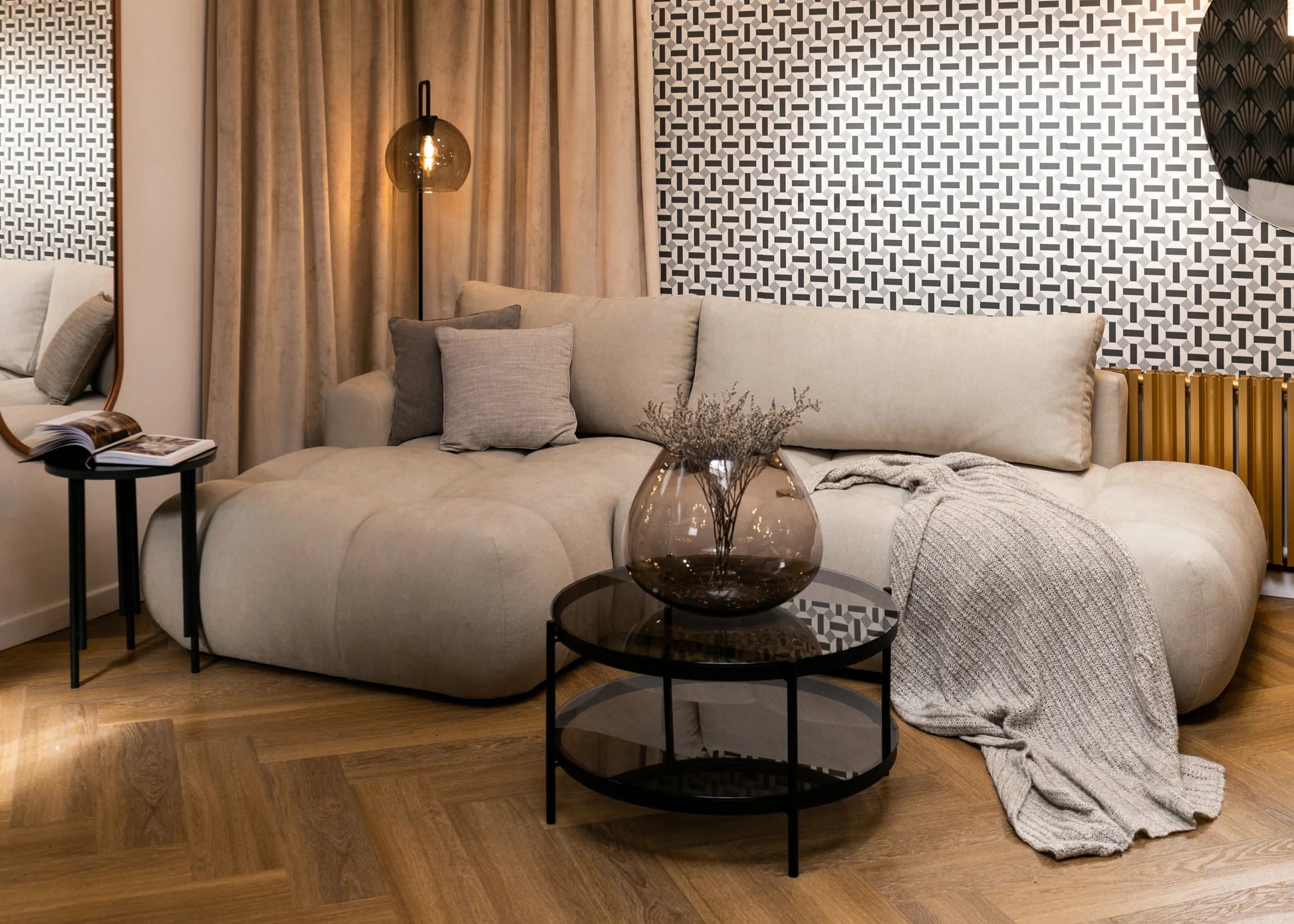 Kampinė sofa-lova Ombo Maxi, kairinė 7