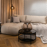 Kampinė sofa-lova Ombo Maxi, kairinė