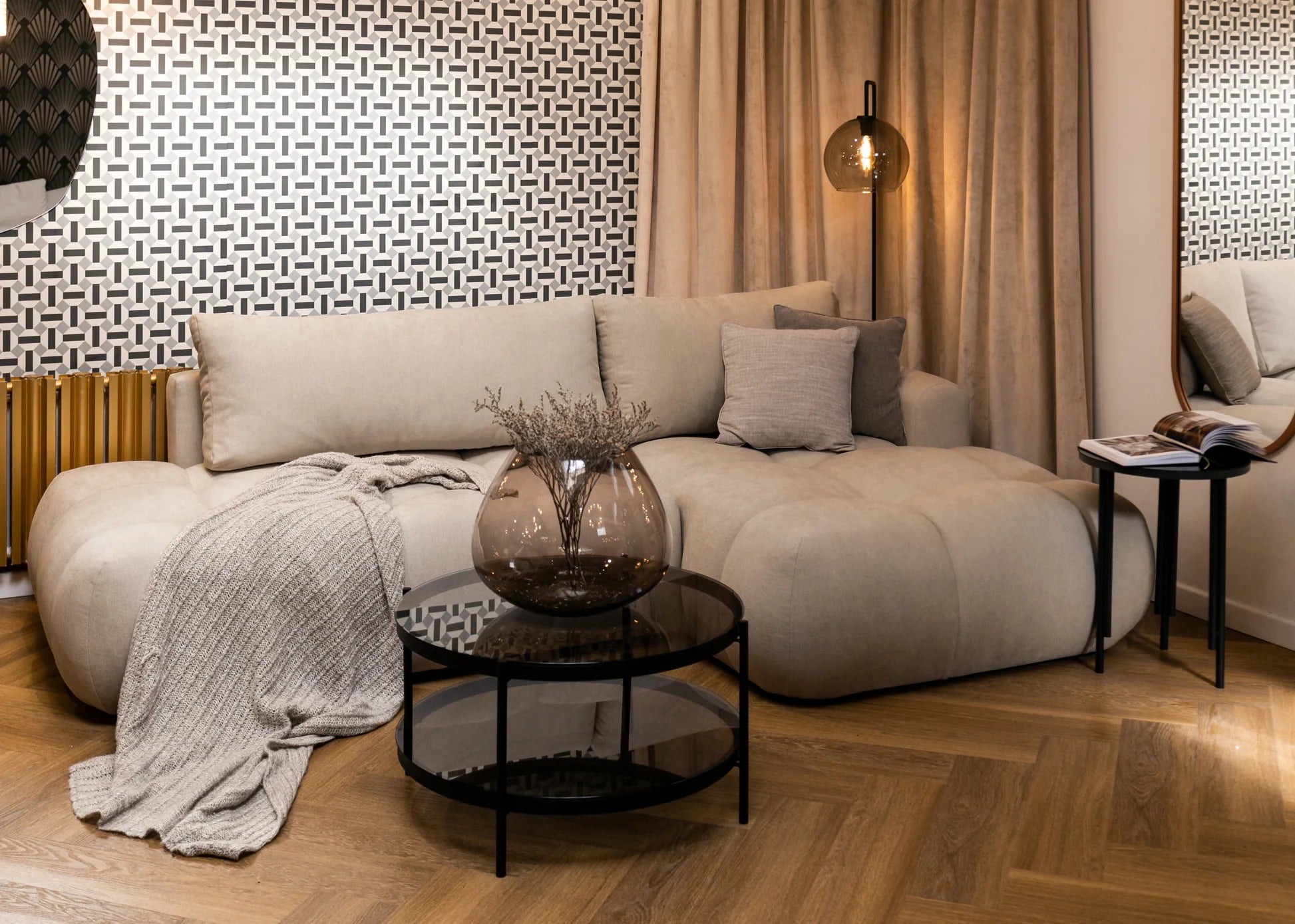 Kampinė sofa-lova Ombo Maxi, dešininė 14