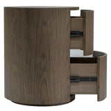 Naktinė spintelė KIVI, riešuto