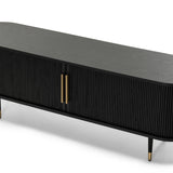 TV spintelė CLEMENTE, juoda