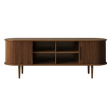 TV spintelė CLEMENTE, riešuto