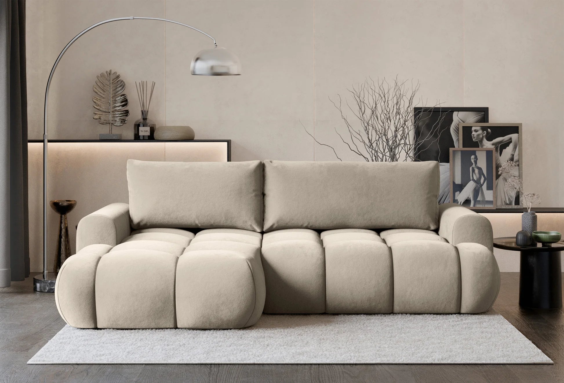 Kampinė sofa-lova Ombo Mini, kairinė 16