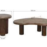 Kavos staliukų rinkinys SIRROCO